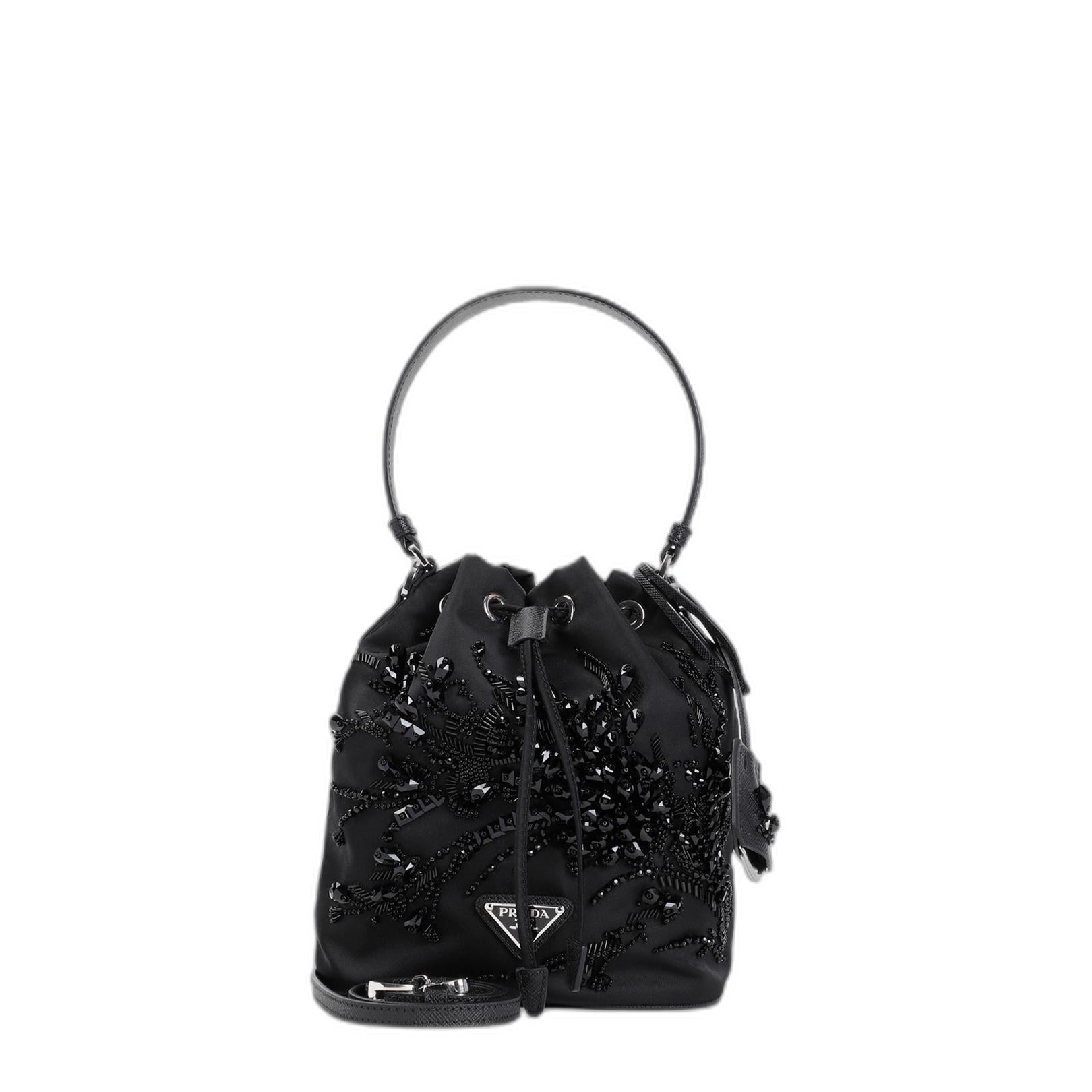 Black Medium Leather Handbag