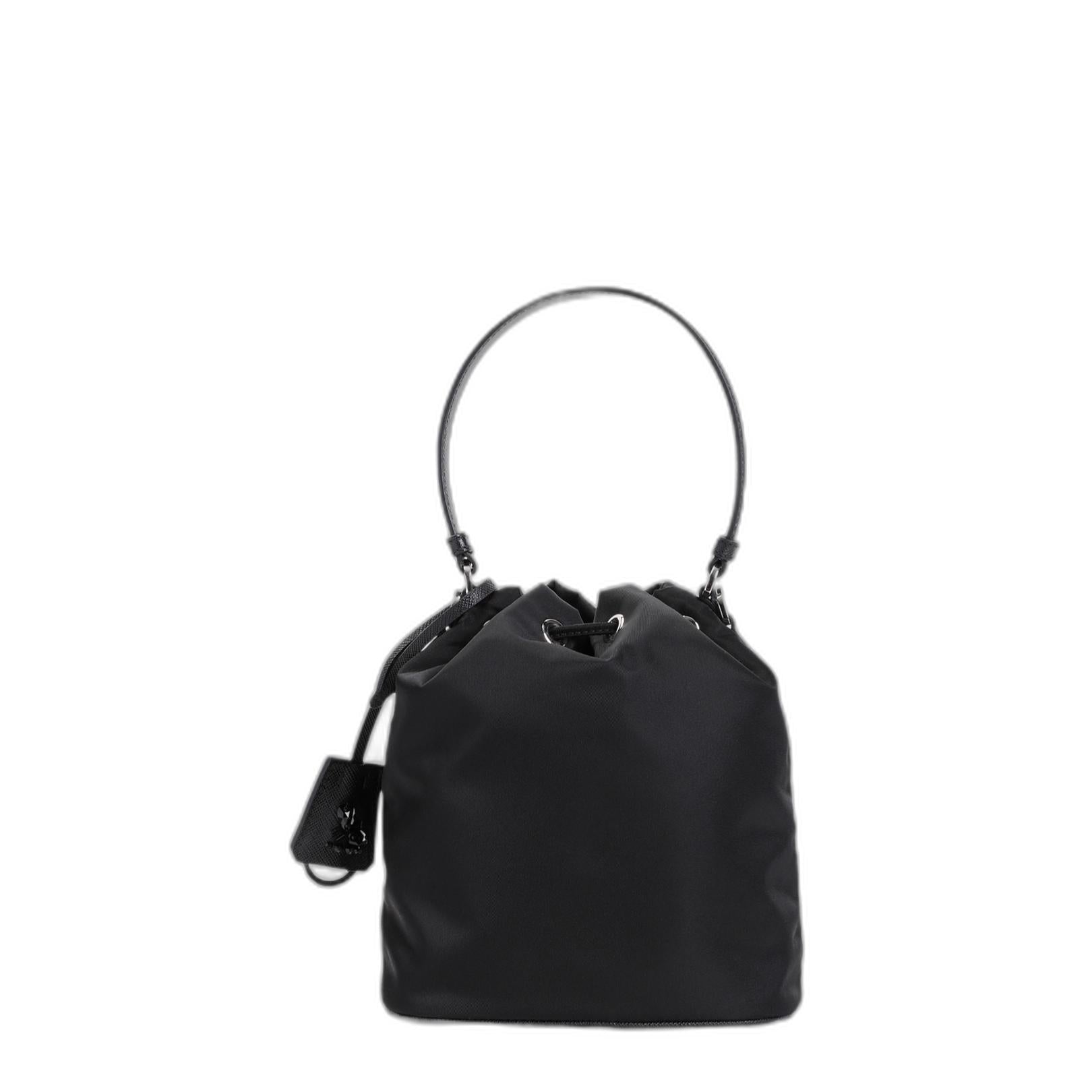 Black Medium Leather Handbag