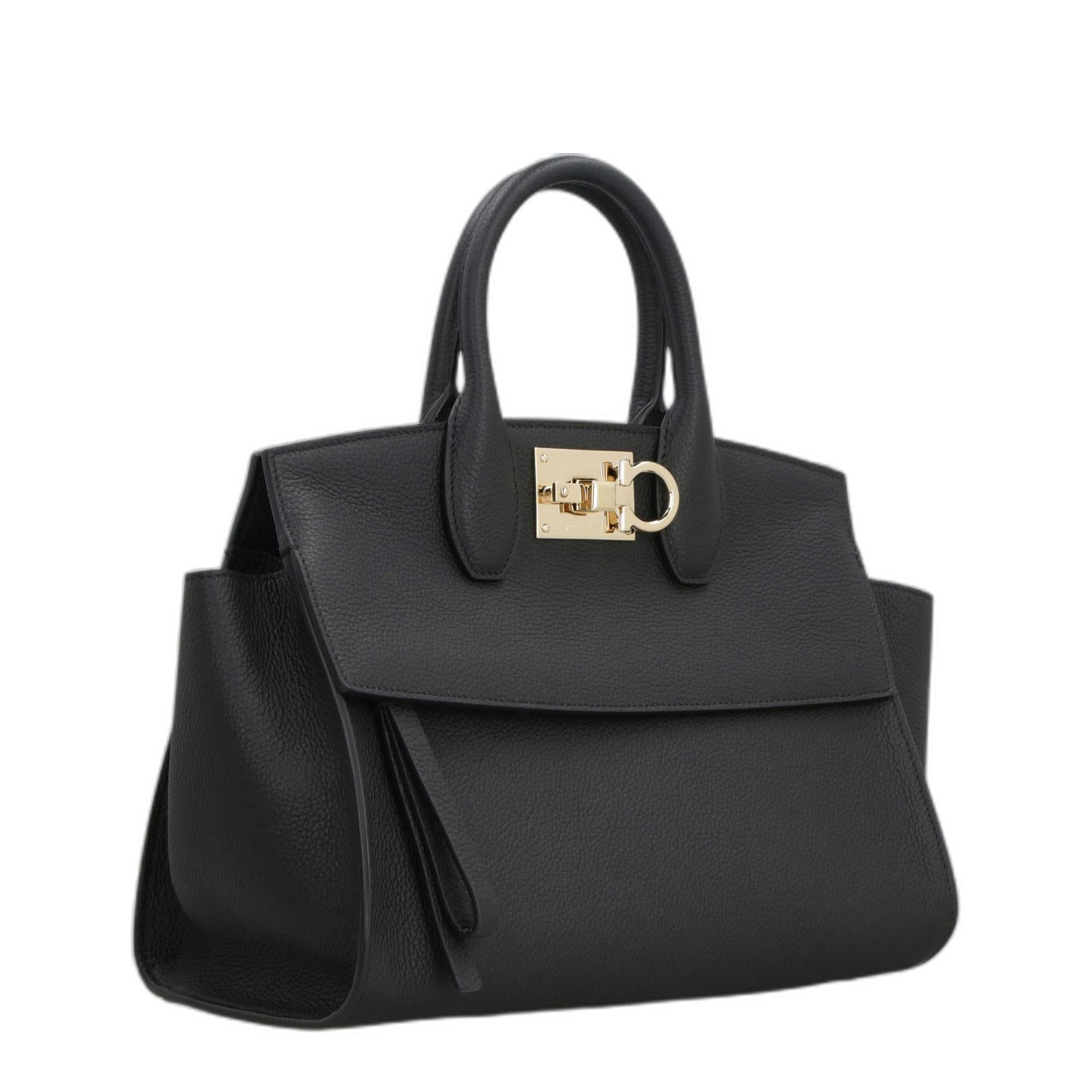Ferragamo Studio Soft Leather Handbag