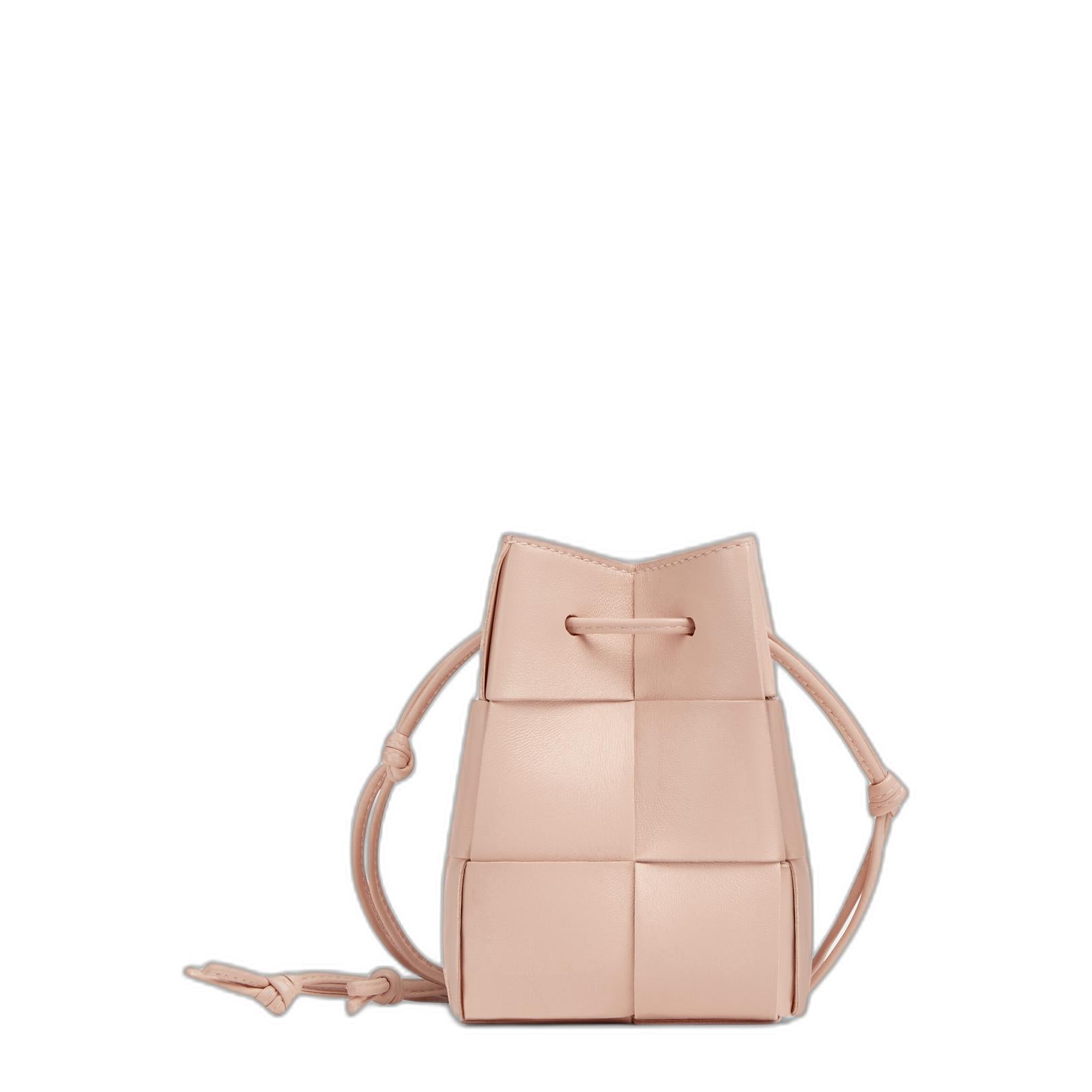Leather Bucket Shoulder Bag