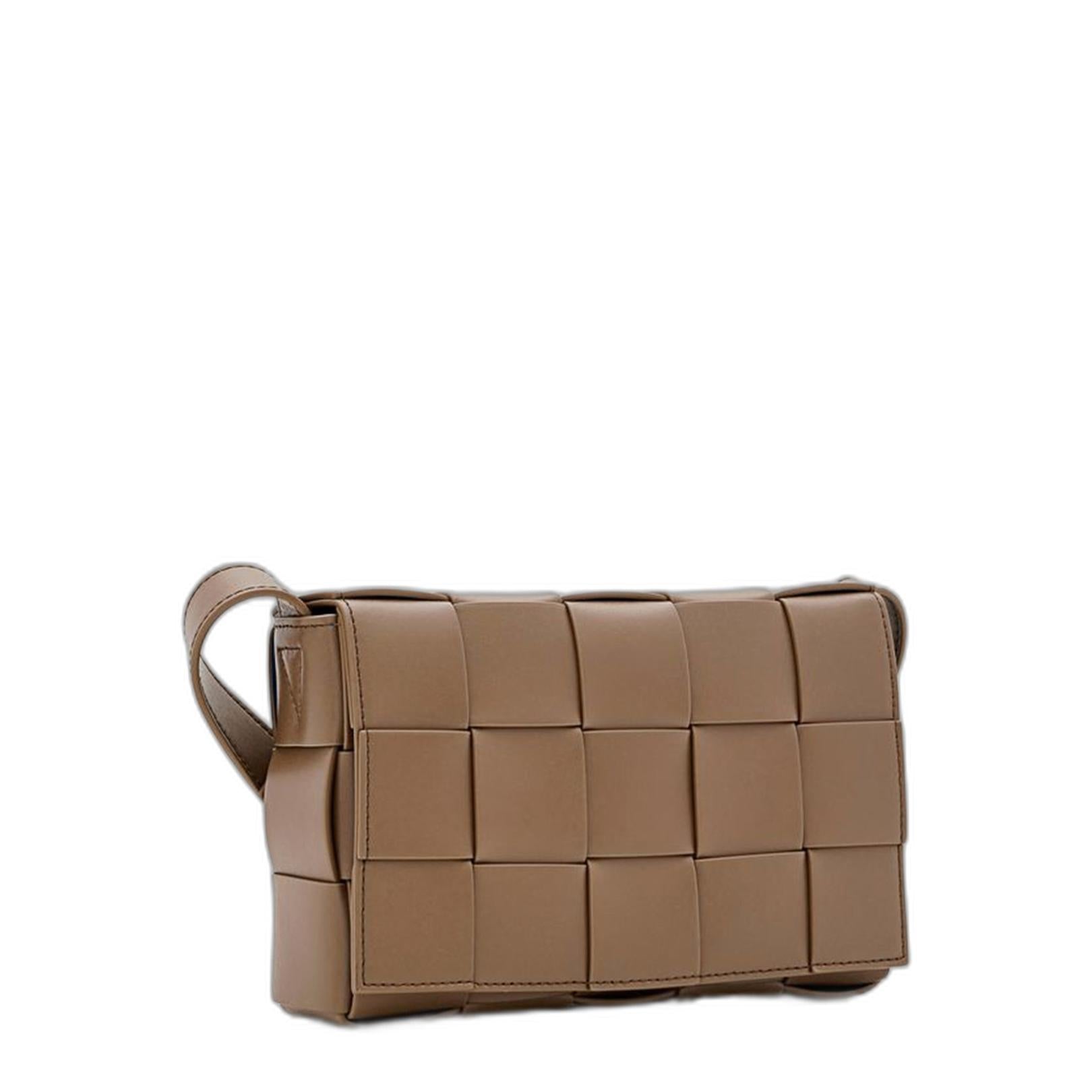Bicolor Cassette Bag Intreccio