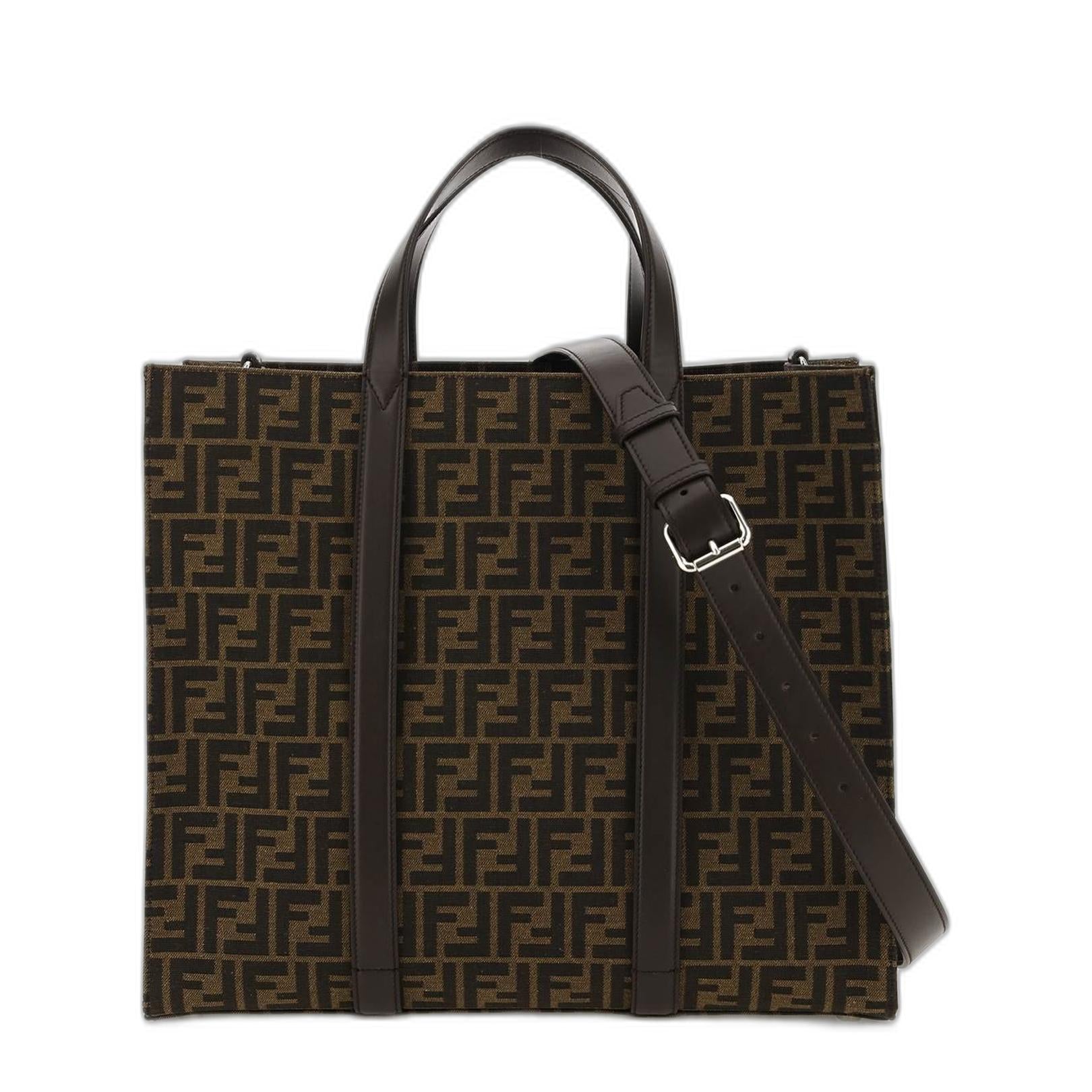Ff Jacquard Tote Bag