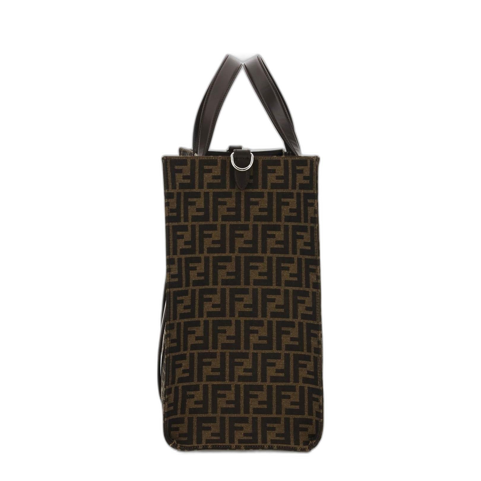 Ff Jacquard Tote Bag