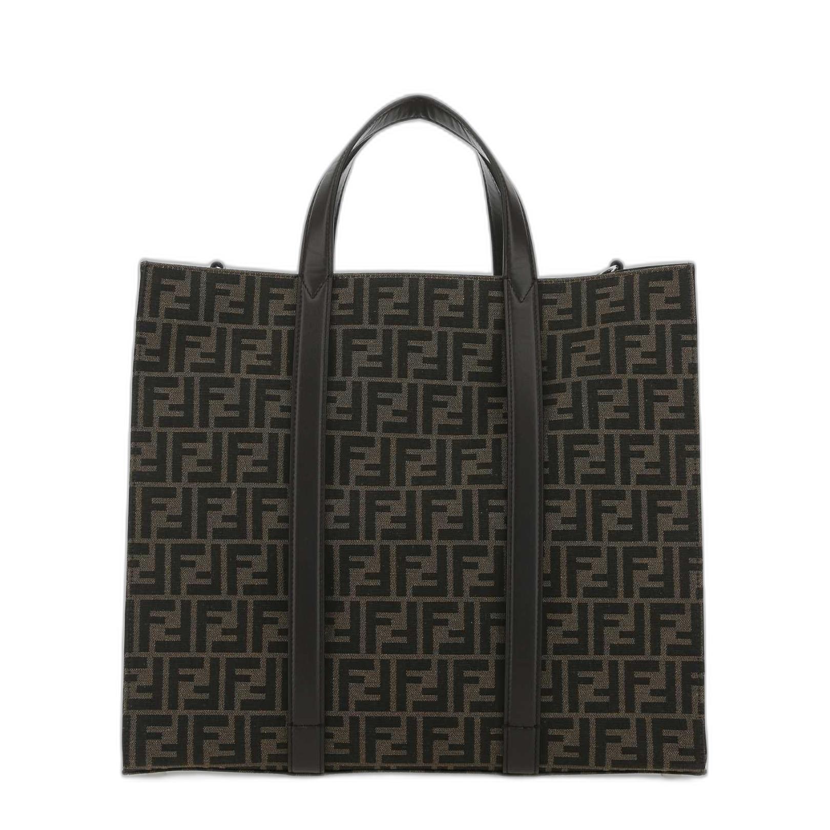 Ff Jacquard Tote Bag