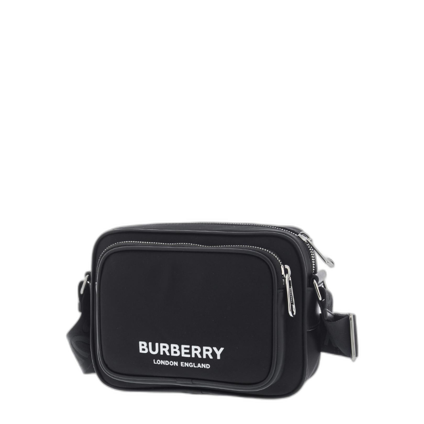 Shoulder Bag Nylon Black