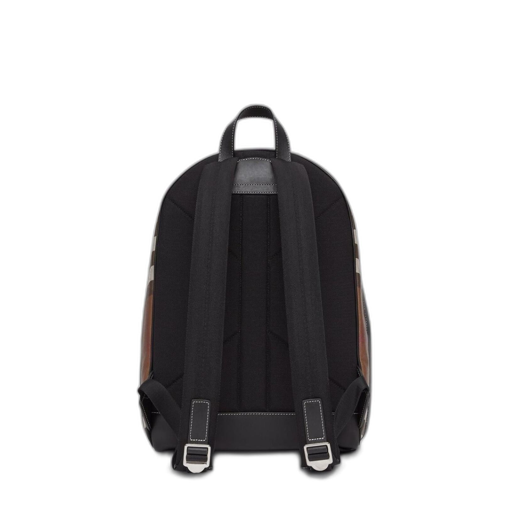 Burberry Check and Leather Backpack