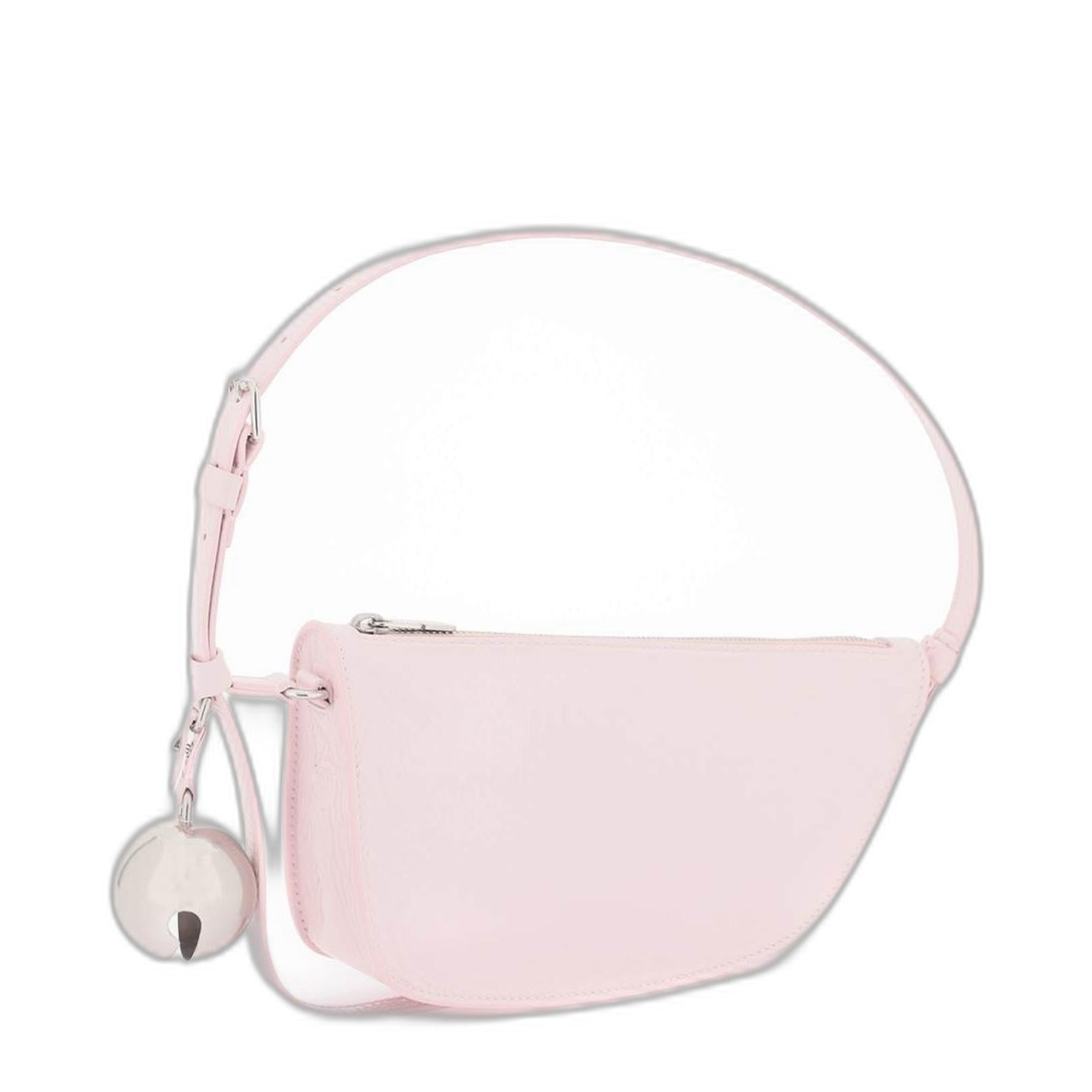 Mini Shield Bell-charm Shoulder Bag