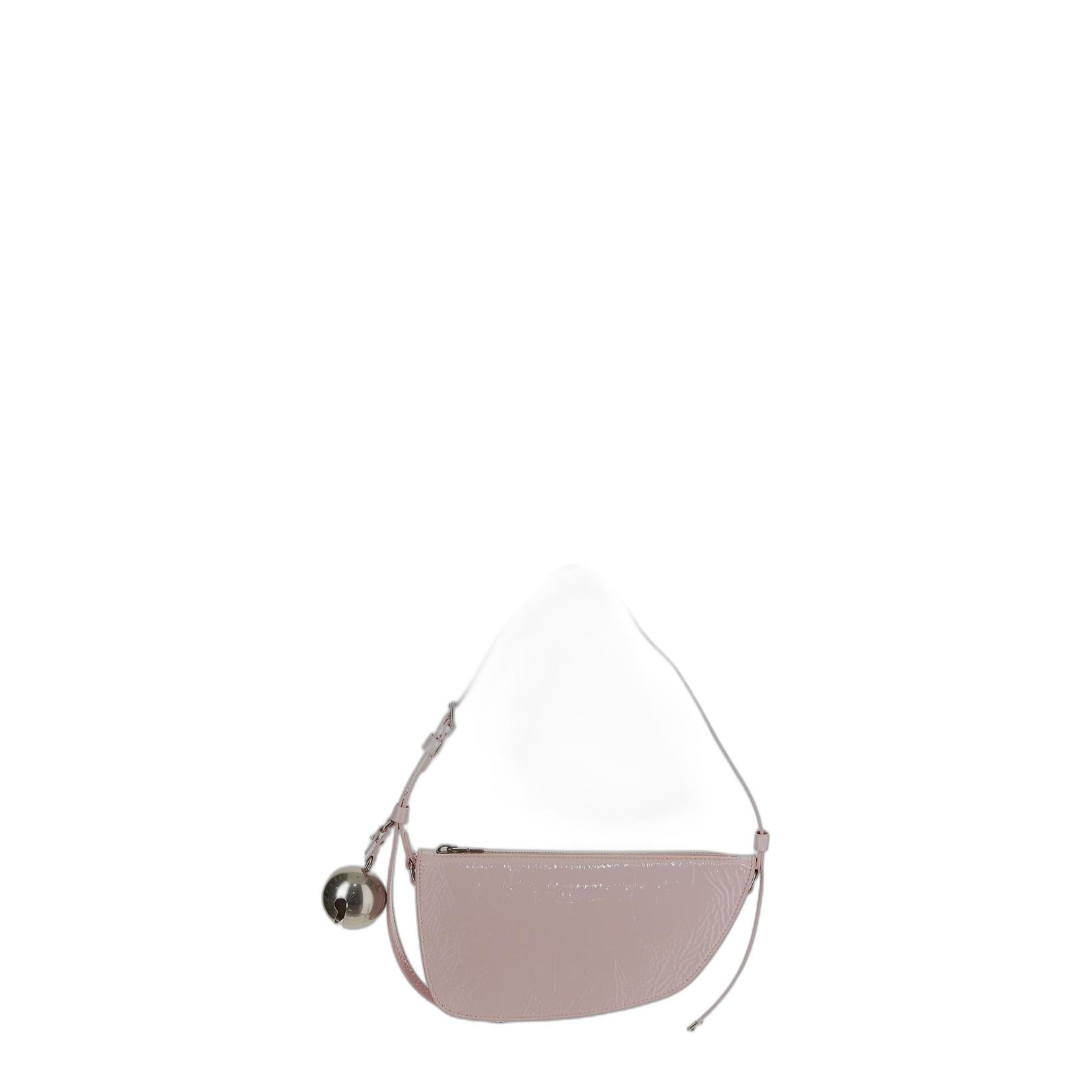 Mini Shield Bell-charm Shoulder Bag