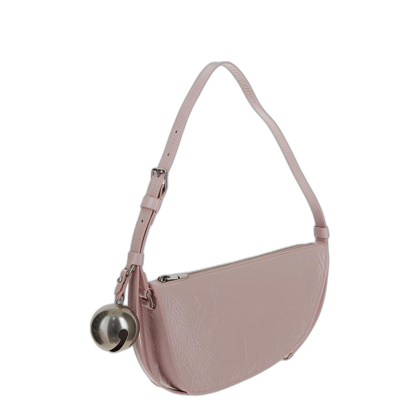Mini Shield Bell-charm Shoulder Bag