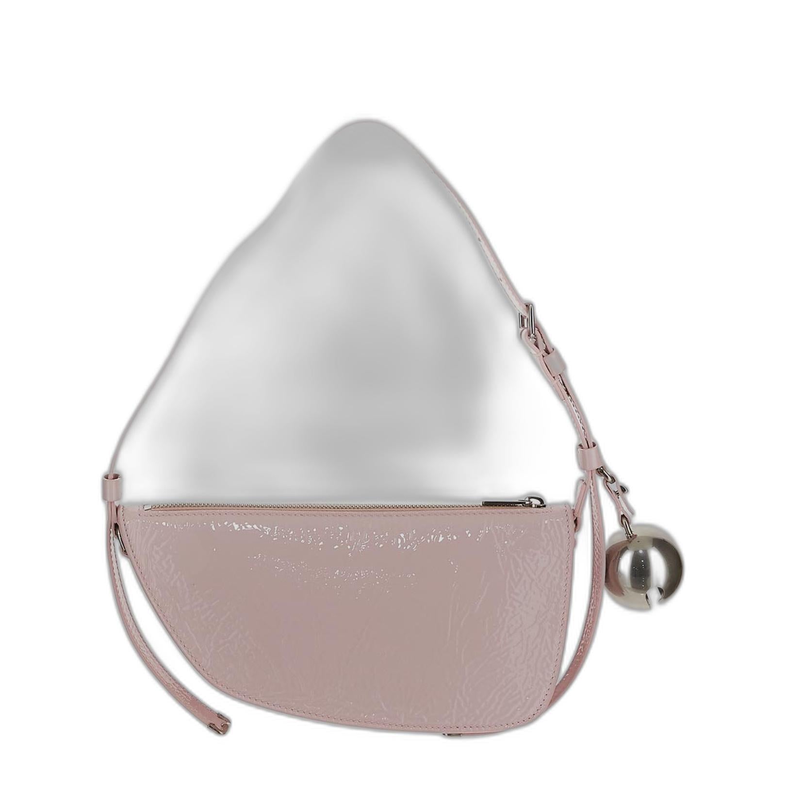 Mini Shield Bell-charm Shoulder Bag