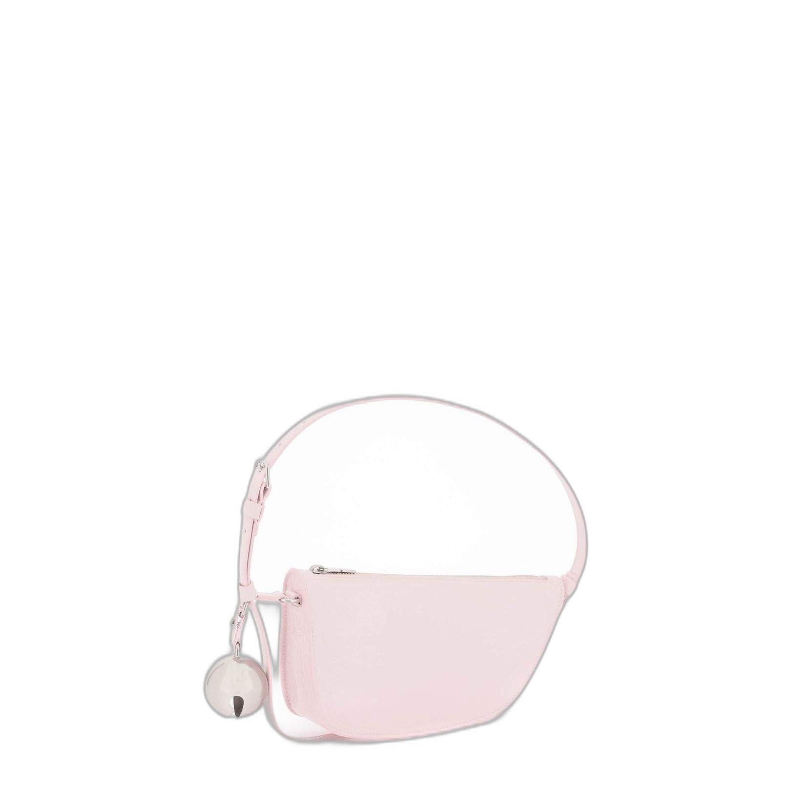Mini Shield Bell-charm Shoulder Bag