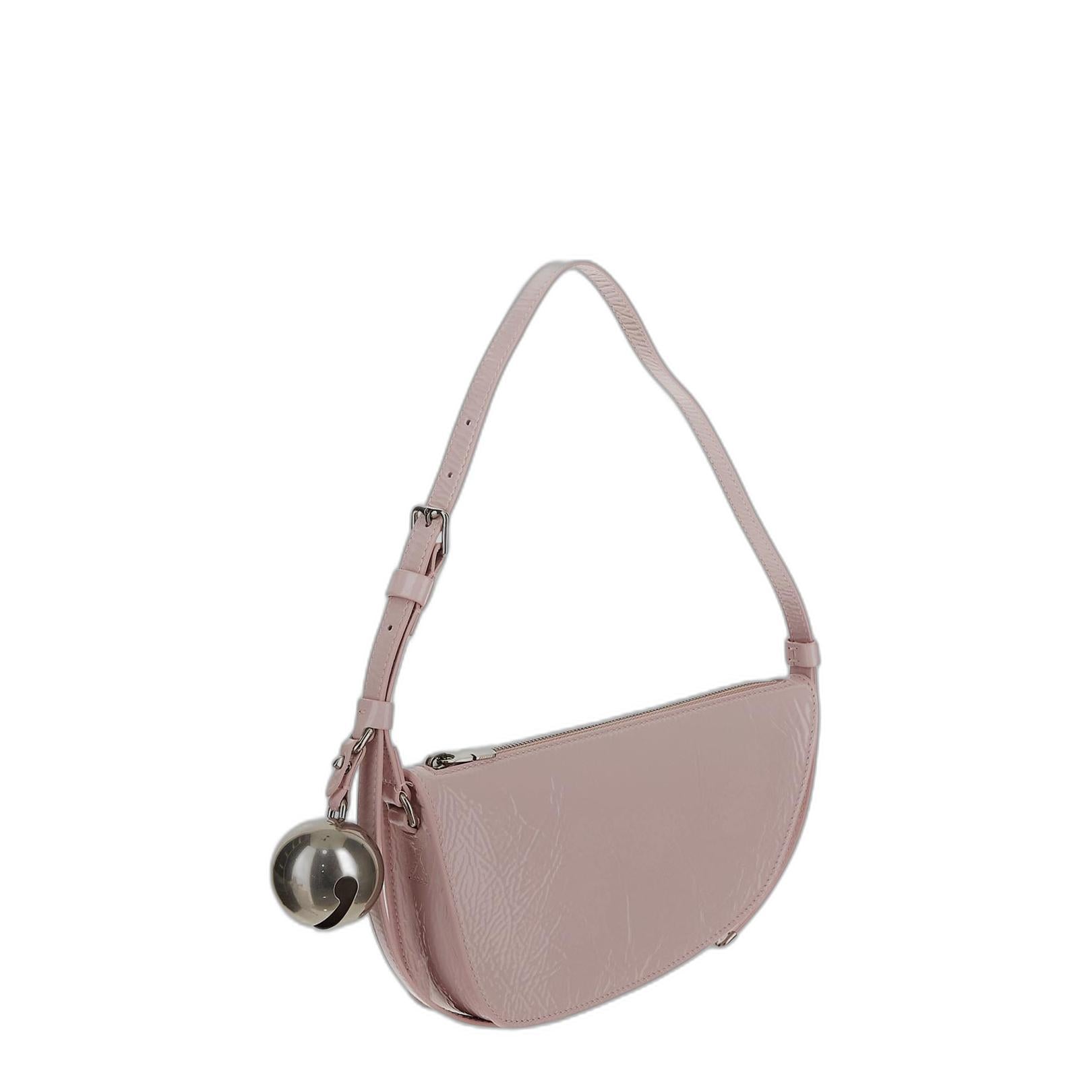 Mini Shield Bell-charm Shoulder Bag