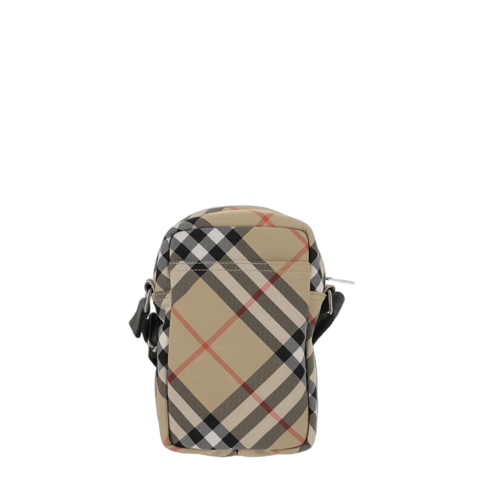 Ekd Motif Checked Phone Bag
