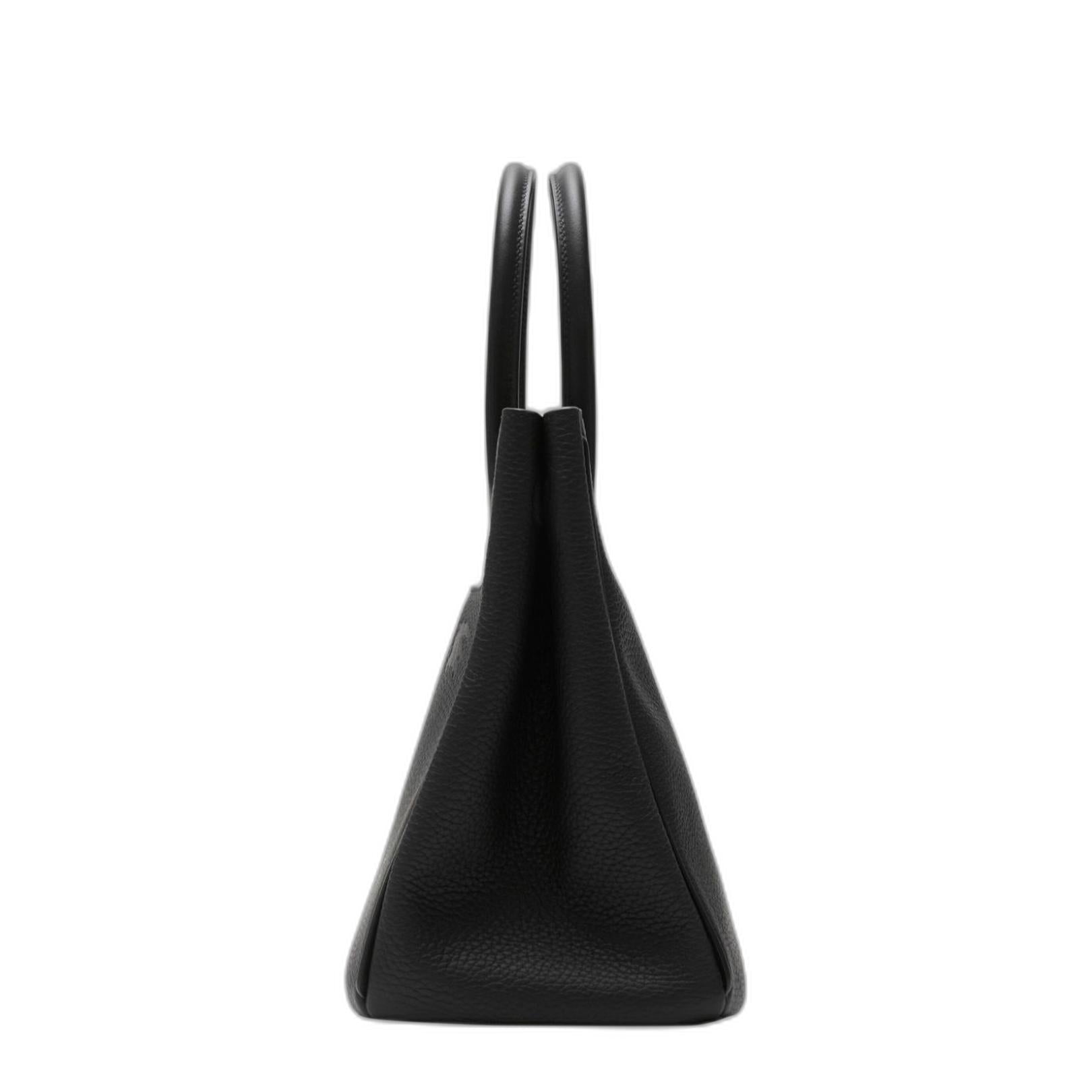 Logo Detailed Top Handle Bag