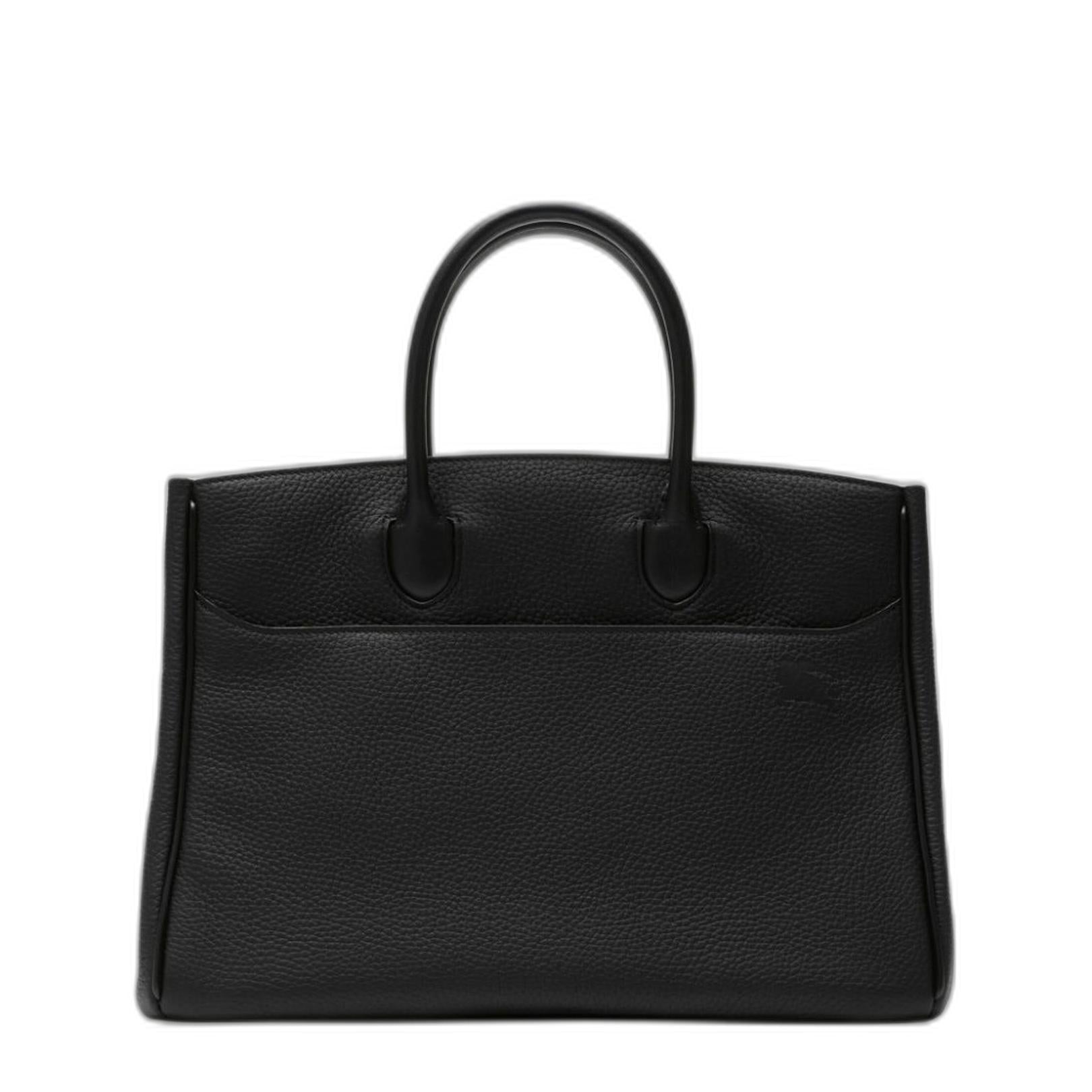 Logo Detailed Top Handle Bag