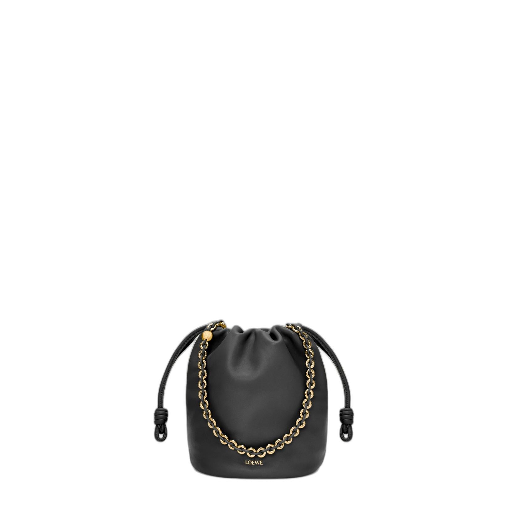 Flamenco Purse Bucket In Mellow Nappa Lambskin
