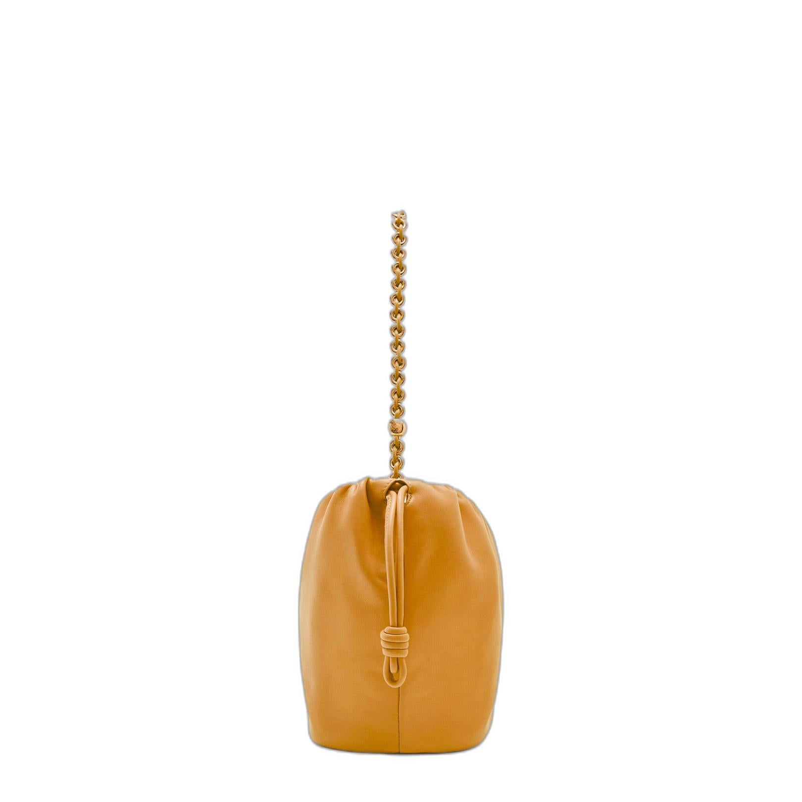 Flamenco Purse Bucket In Mellow Nappa Lambskin