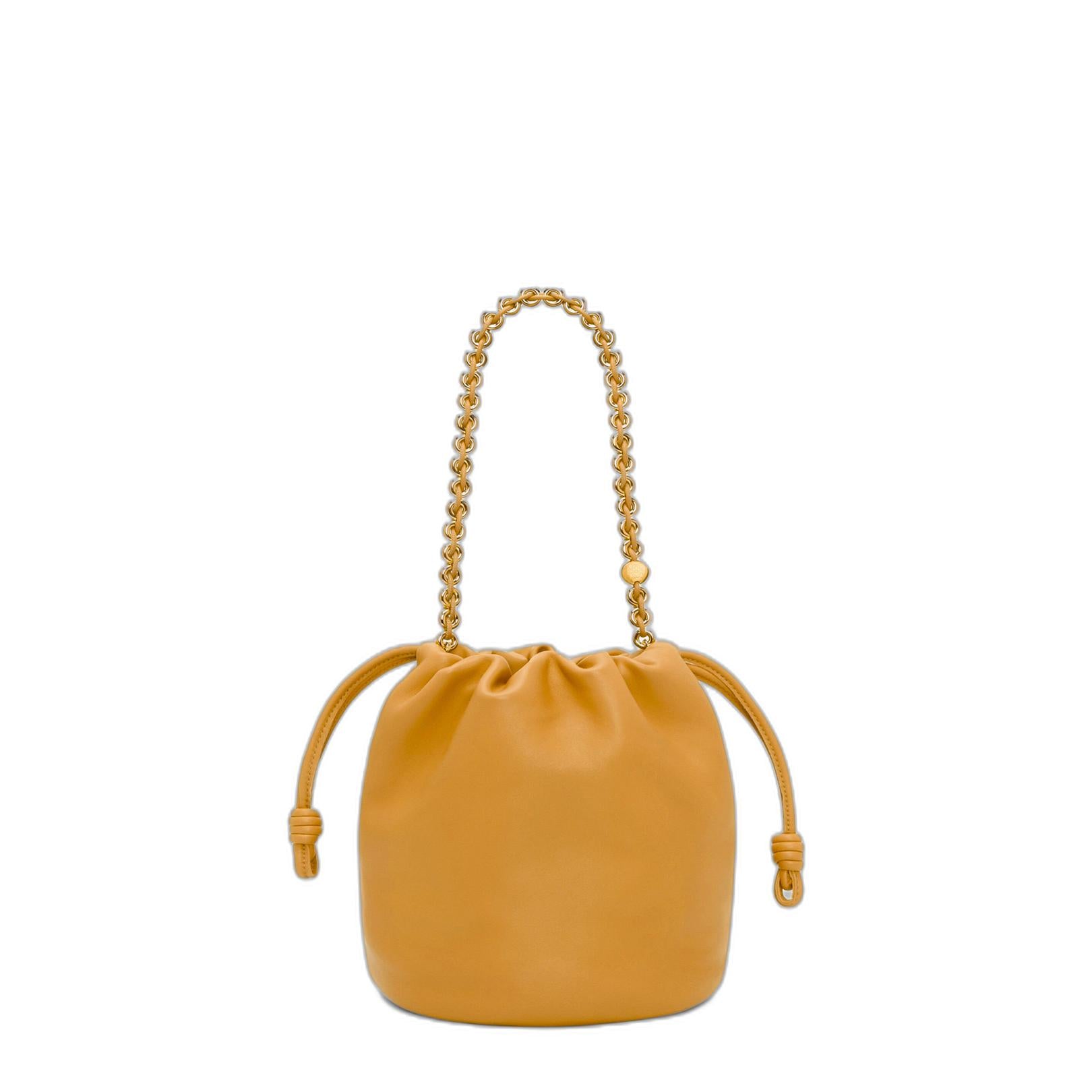 Flamenco Purse Bucket In Mellow Nappa Lambskin