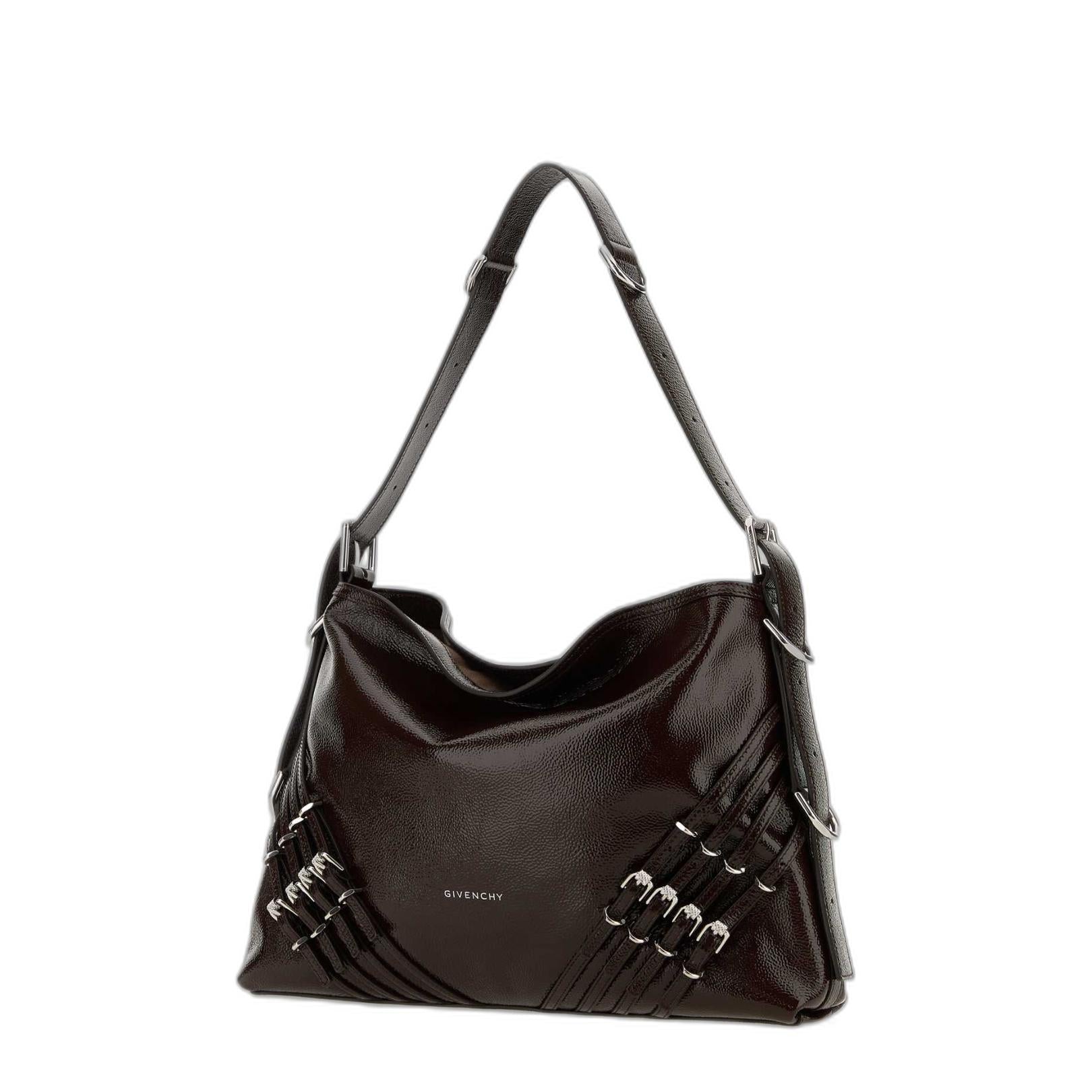Voyou Medium Bag In Leather With Multi-buckles