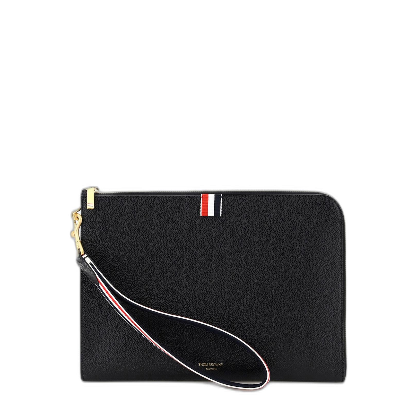 Rwb Striped Medium Clutch Bag