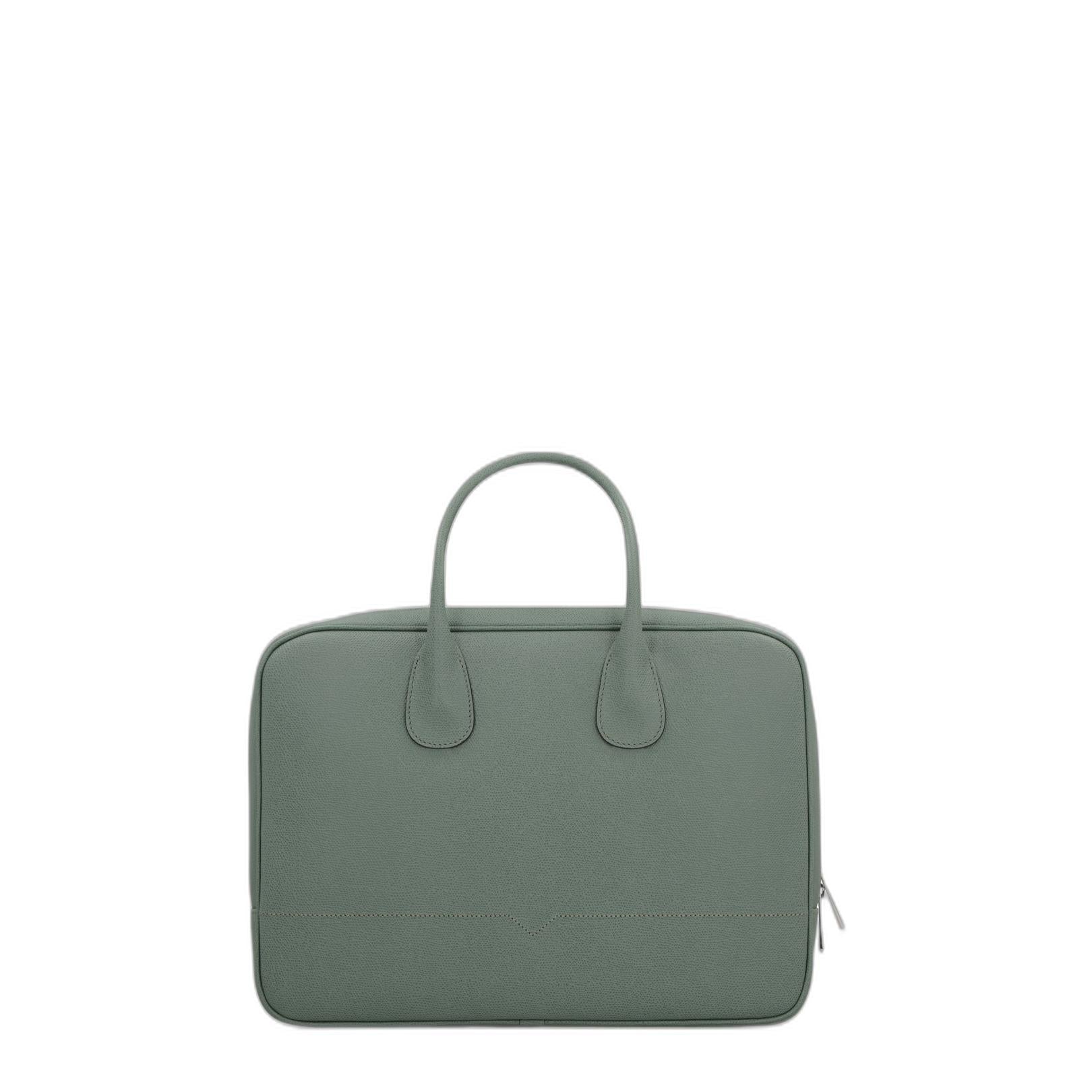 My Logo Leather Briefcase