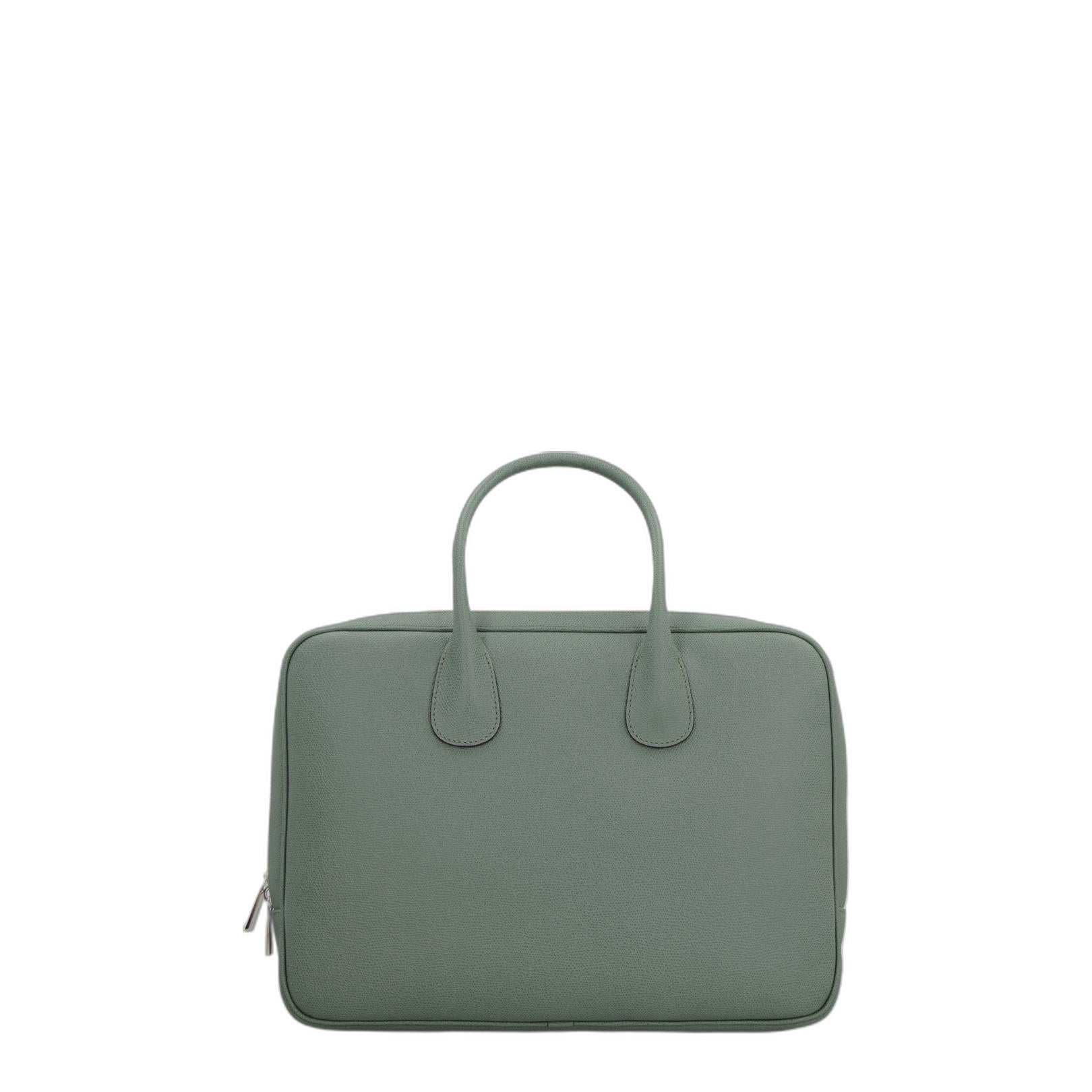 My Logo Leather Briefcase