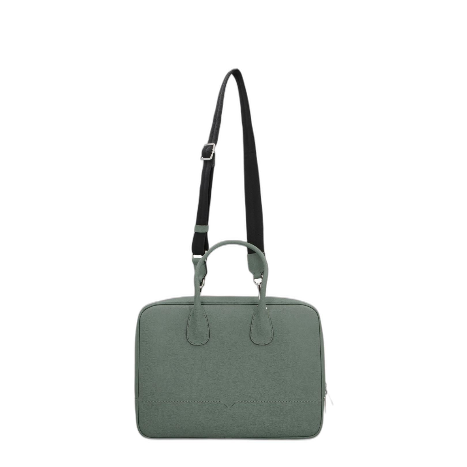 My Logo Leather Briefcase