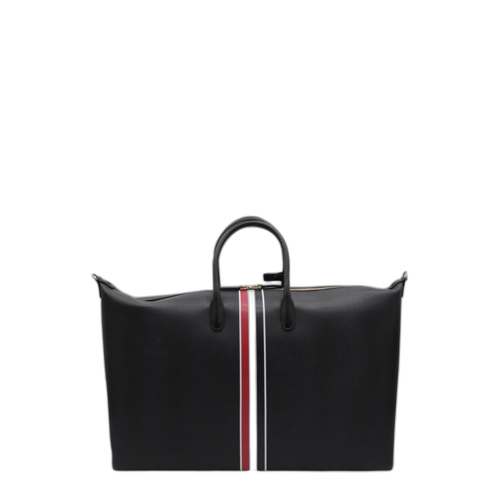 Black Top Handle Bag