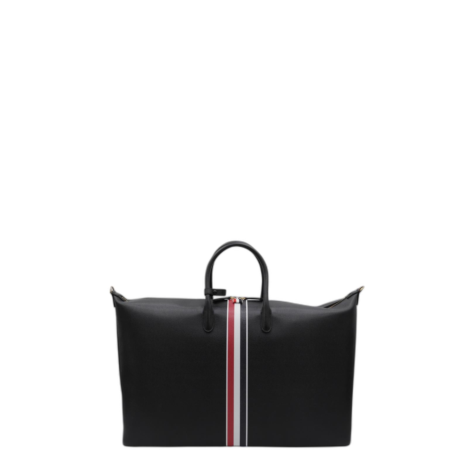 Black Top Handle Bag