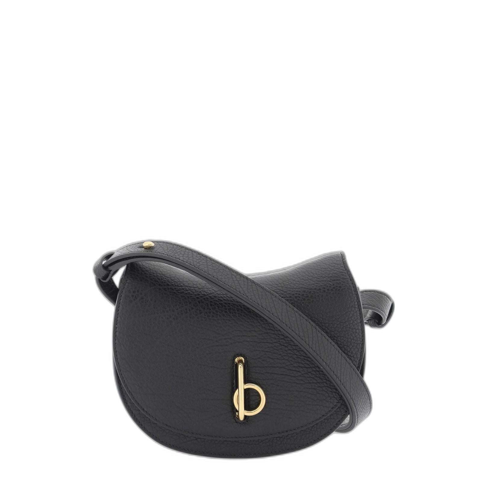 Burberry Rocking Horse Mini Grainy Leather Crossbody Bag