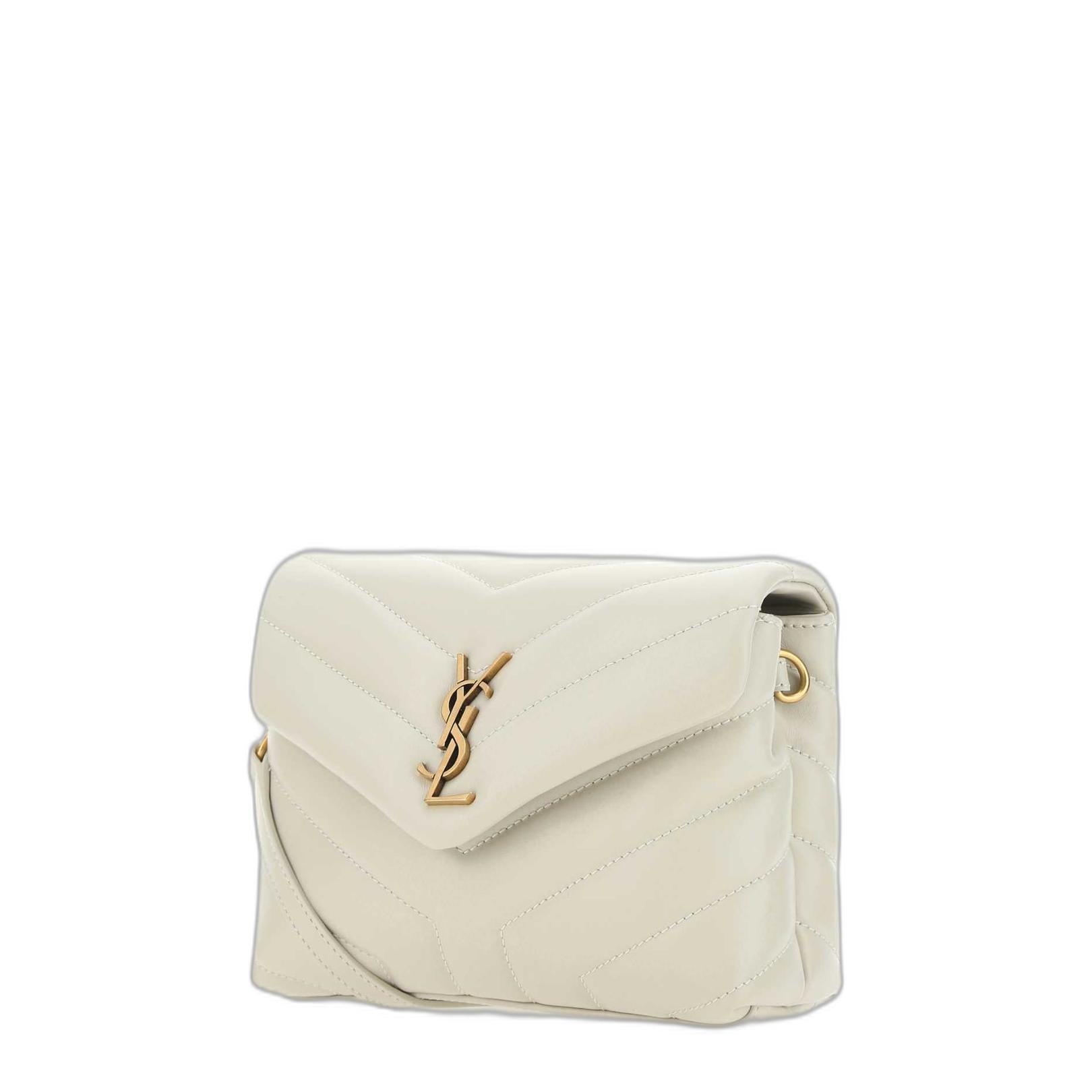 Loulou Toy Logo Plaque Shoulder Bag