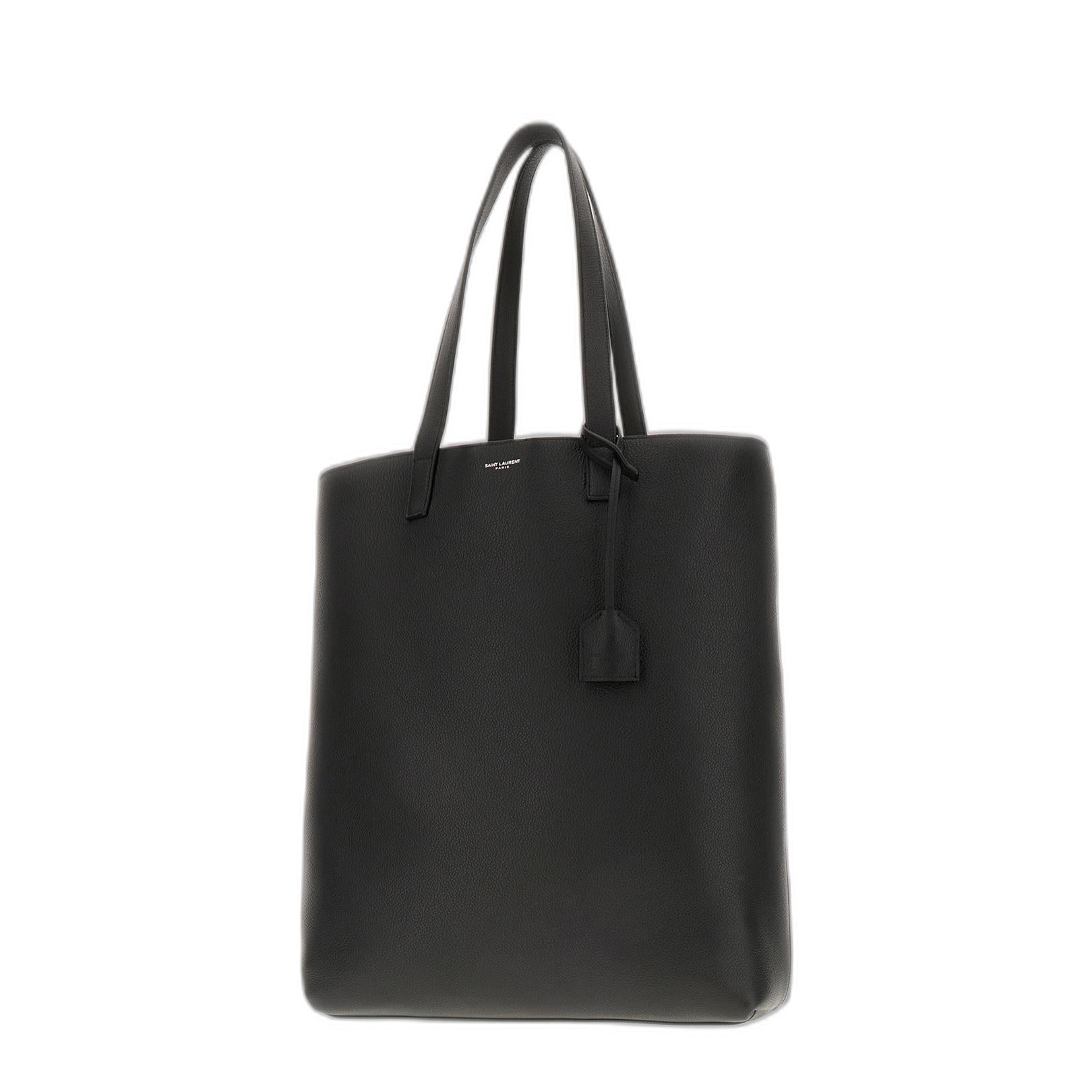 Bold Shopping Bag In Grained Leather