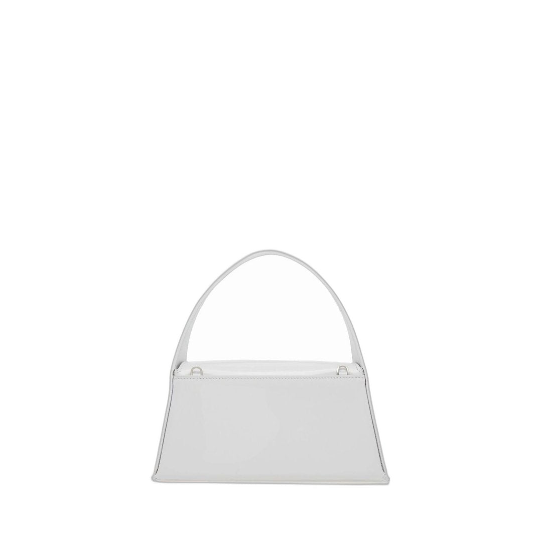 Geometric Mini Bag White
