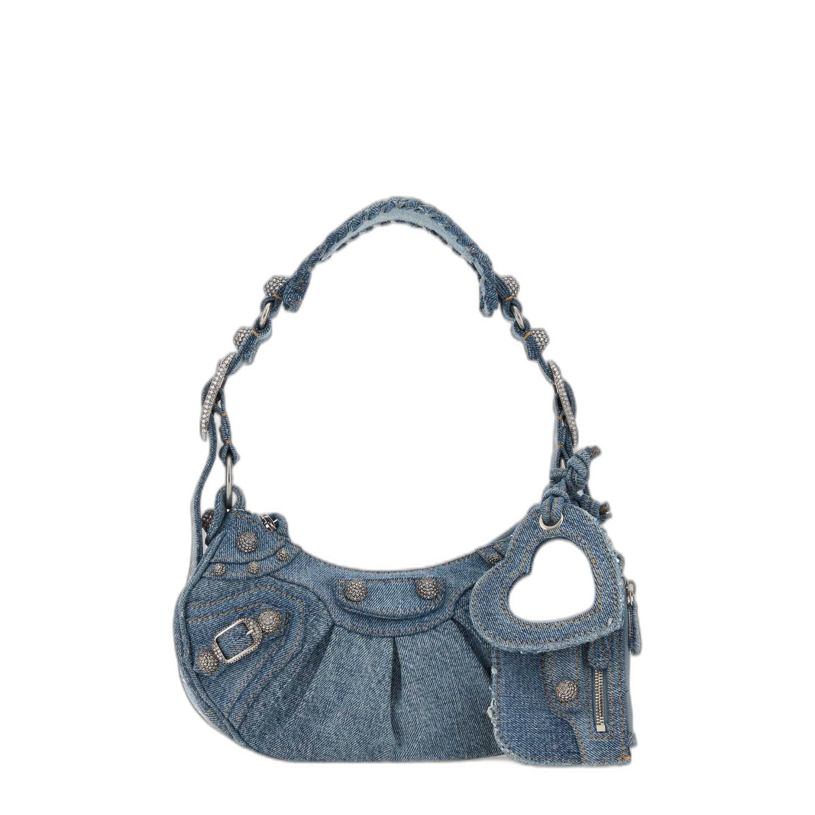 Le Cagole Xs Shoulder Bag Denim