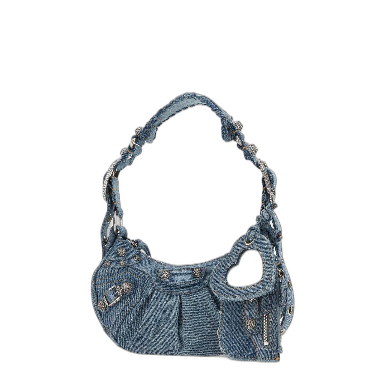 Le Cagole Xs Shoulder Bag Denim