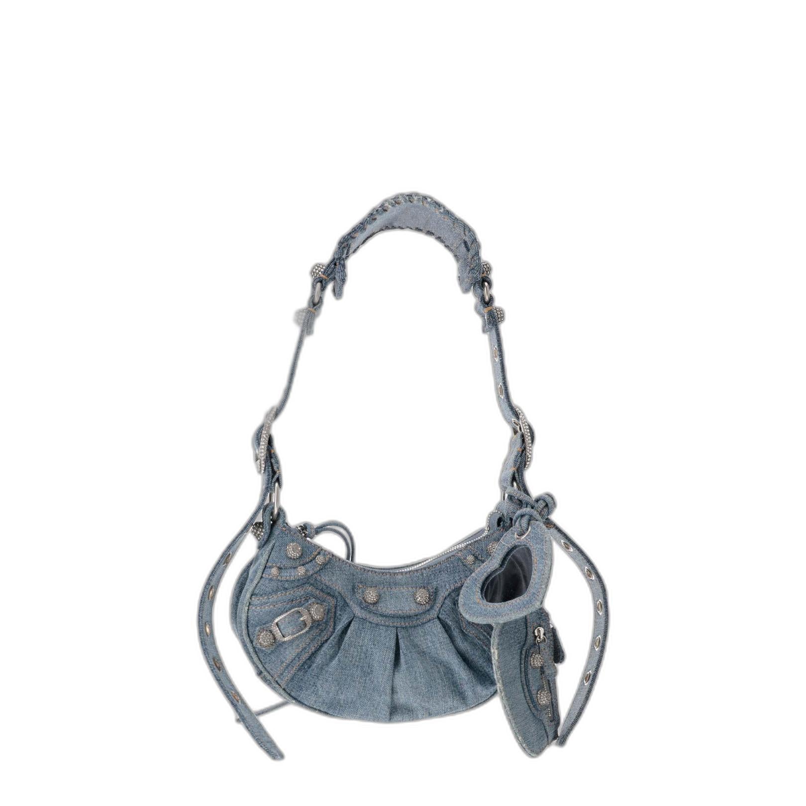Le Cagole Xs Shoulder Bag Denim