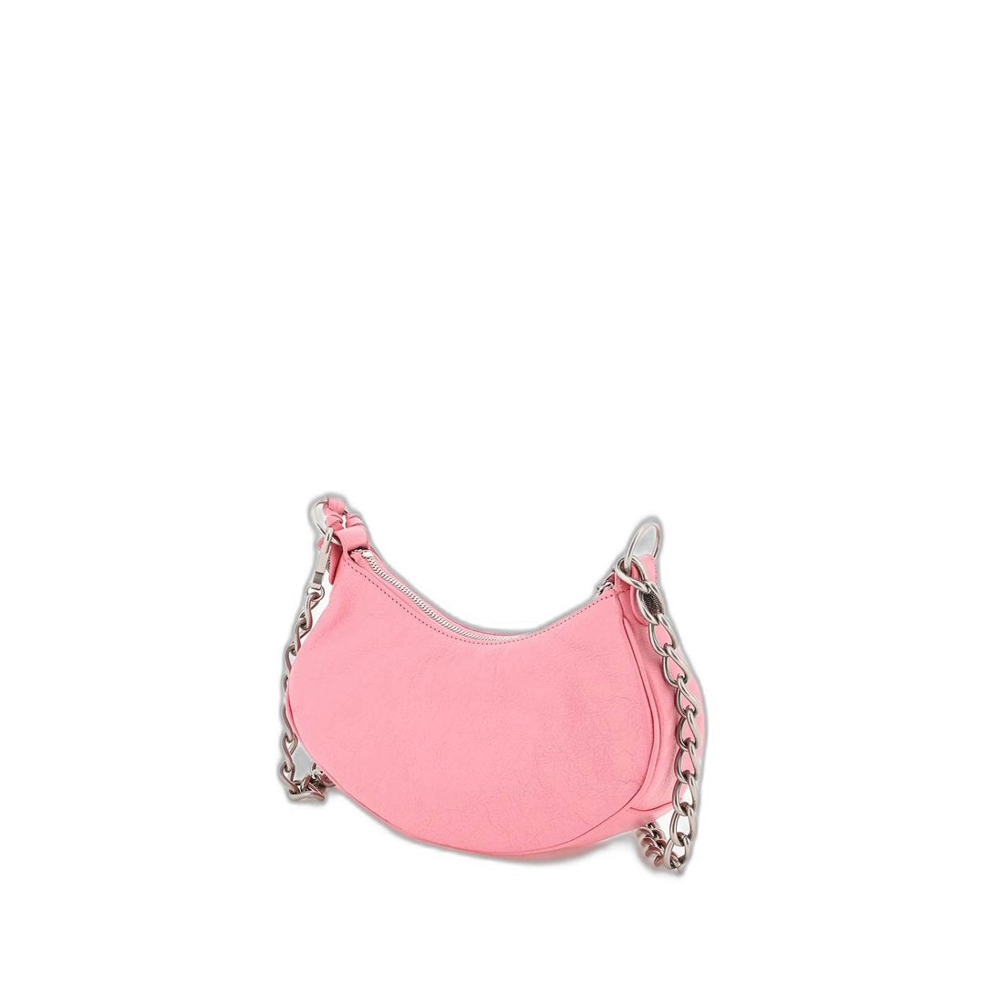 Le Cagole XS Arena Lambskin Shoulder Bag - Sweet Pink / Bubblegum Pink