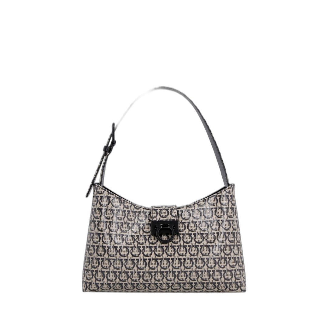 Trifolio Jacquard Shoulder Bag