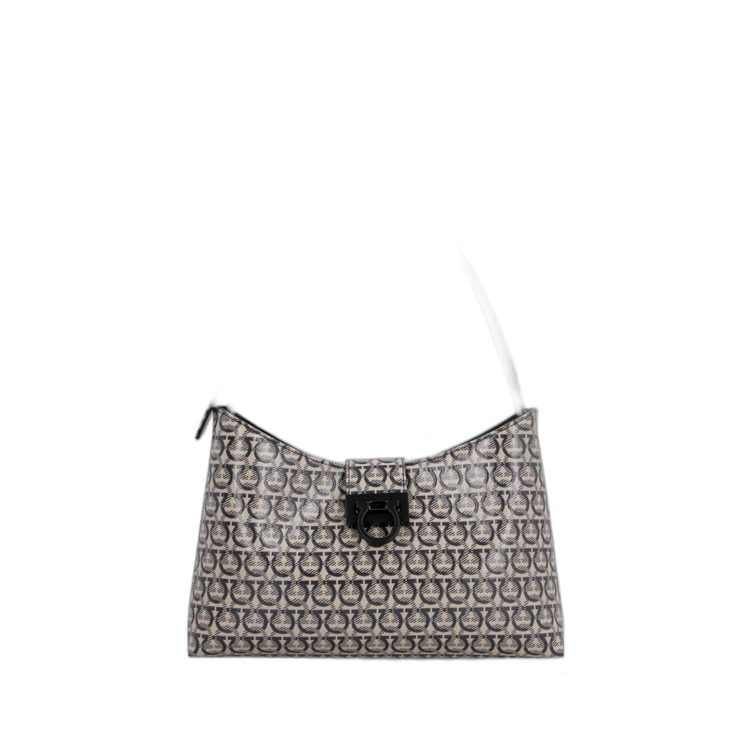 Trifolio Jacquard Shoulder Bag