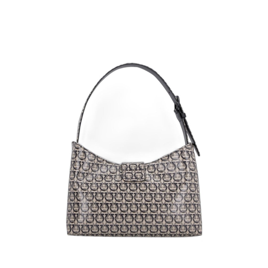 Trifolio Jacquard Shoulder Bag