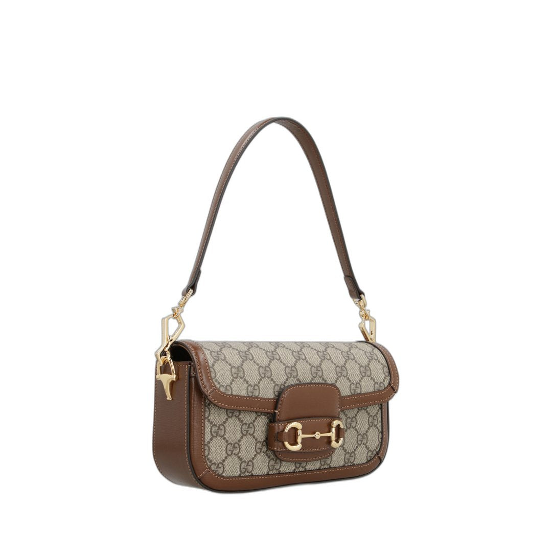 Horsebit 1955 斜挎包 米色 乌木色