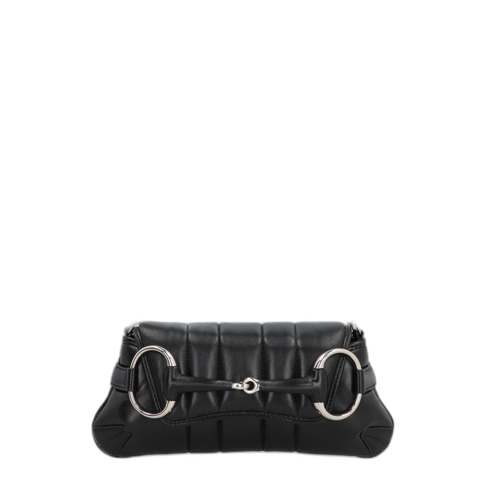 Horsebit Chain Shoulder Bag