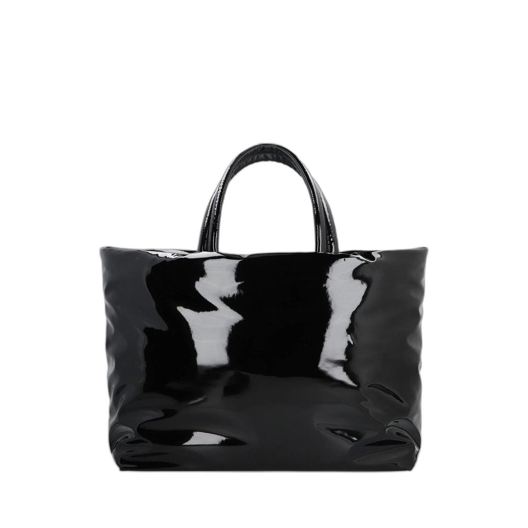 Maxi Tote In Patent Canvas