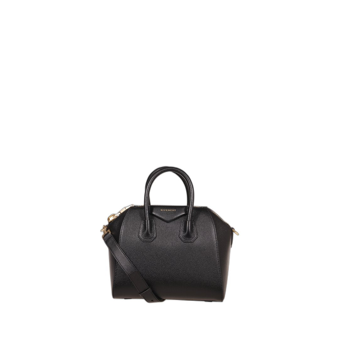 Antigona Mini Bag In Grained Leather