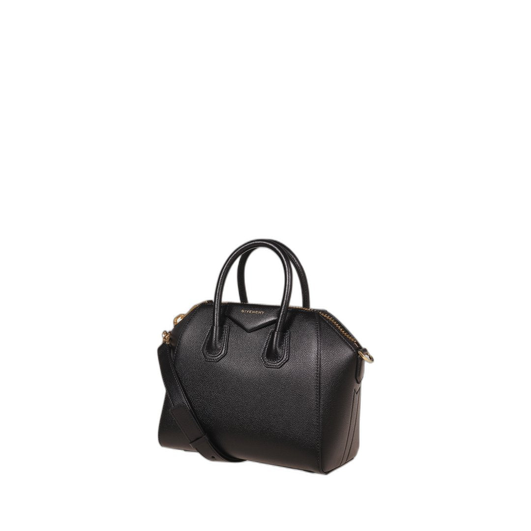 Antigona Mini Bag In Grained Leather