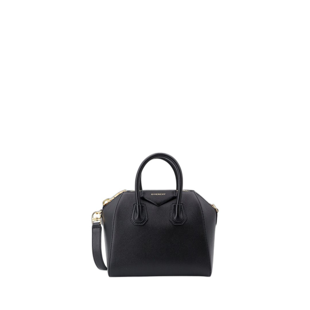 Antigona Mini Bag In Grained Leather