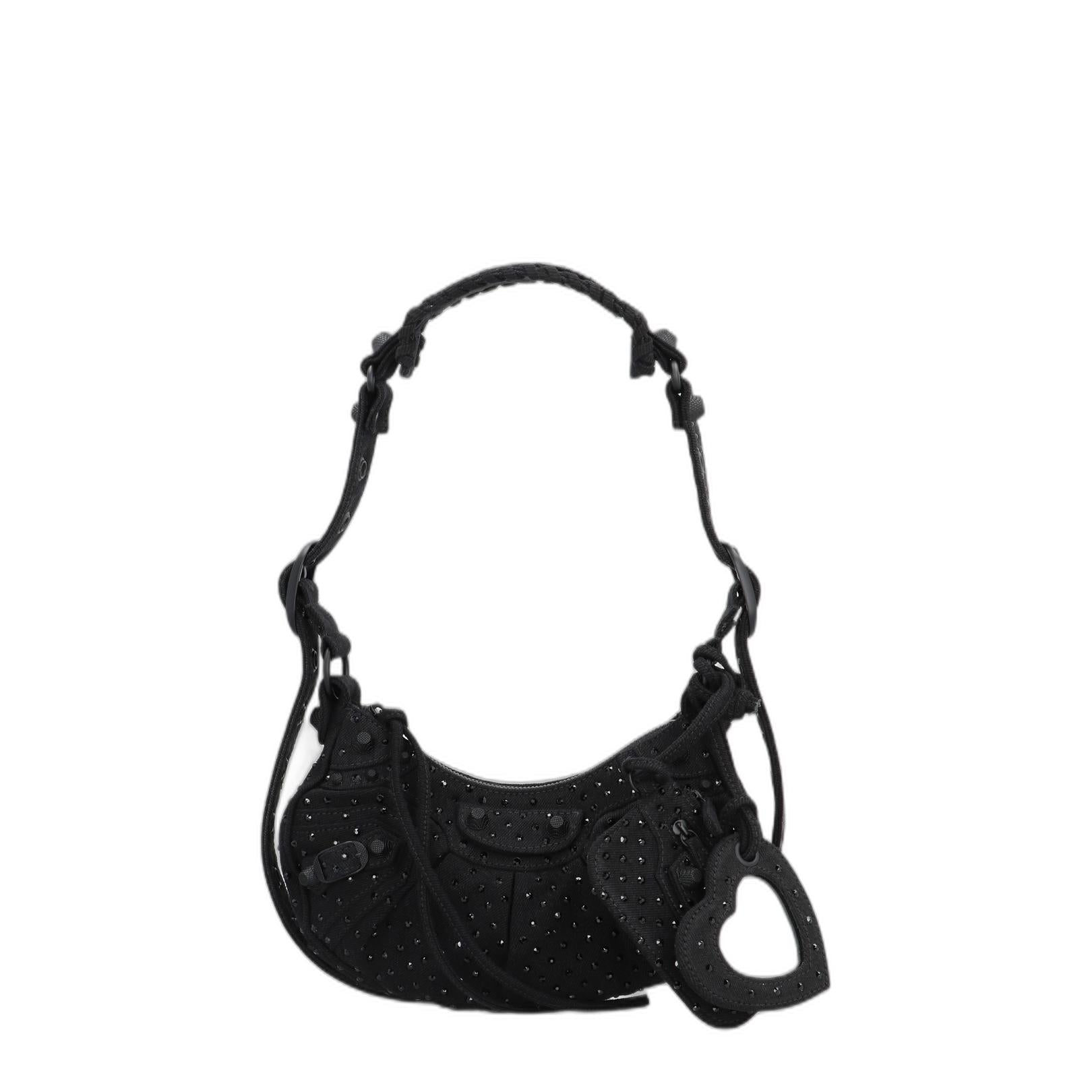 Le Cagole Xs Shoulder Bag in Black