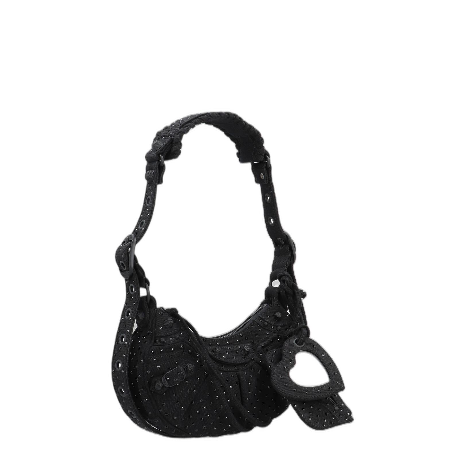 Le Cagole Xs Shoulder Bag in Black