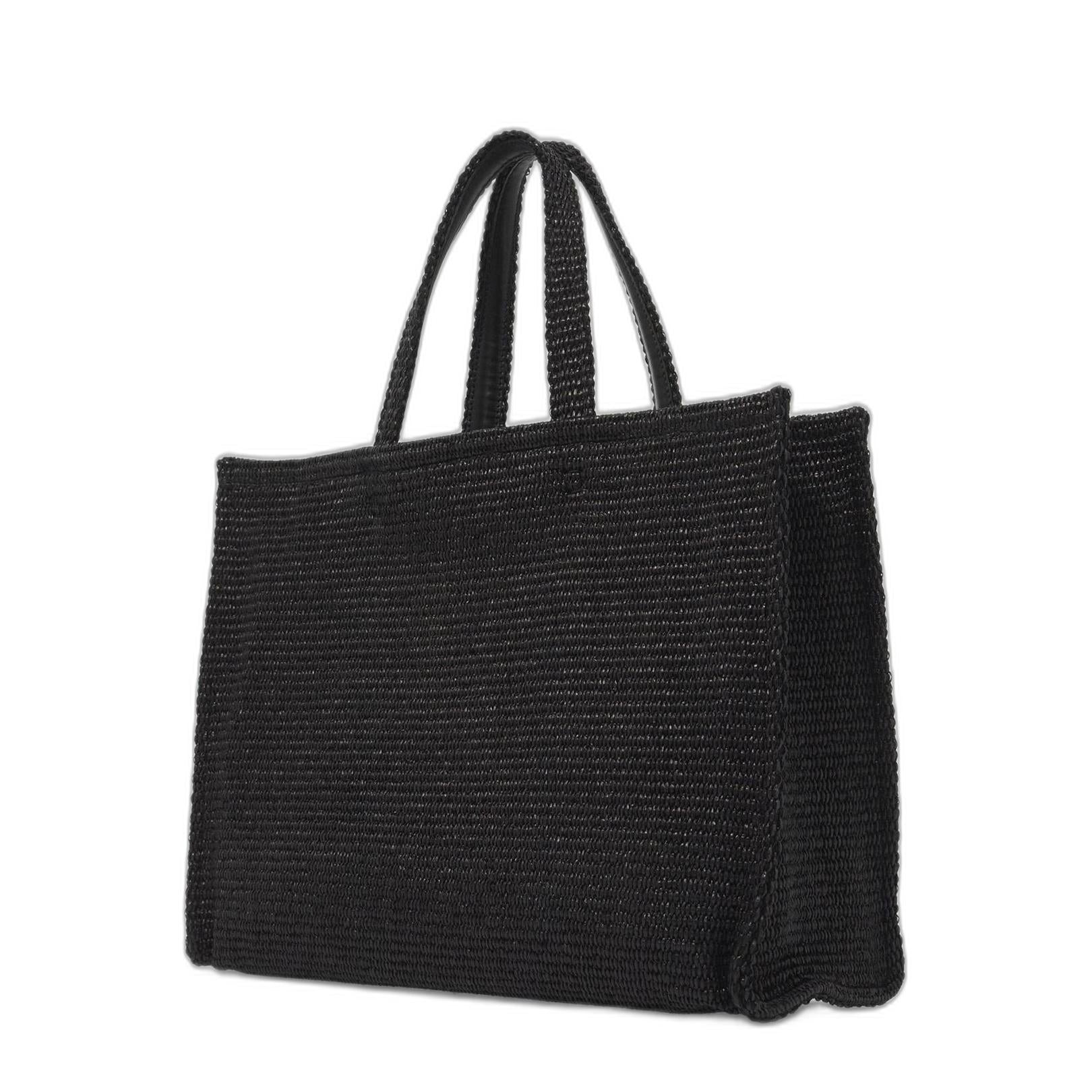 G-Tote Medium Bag In Raffia