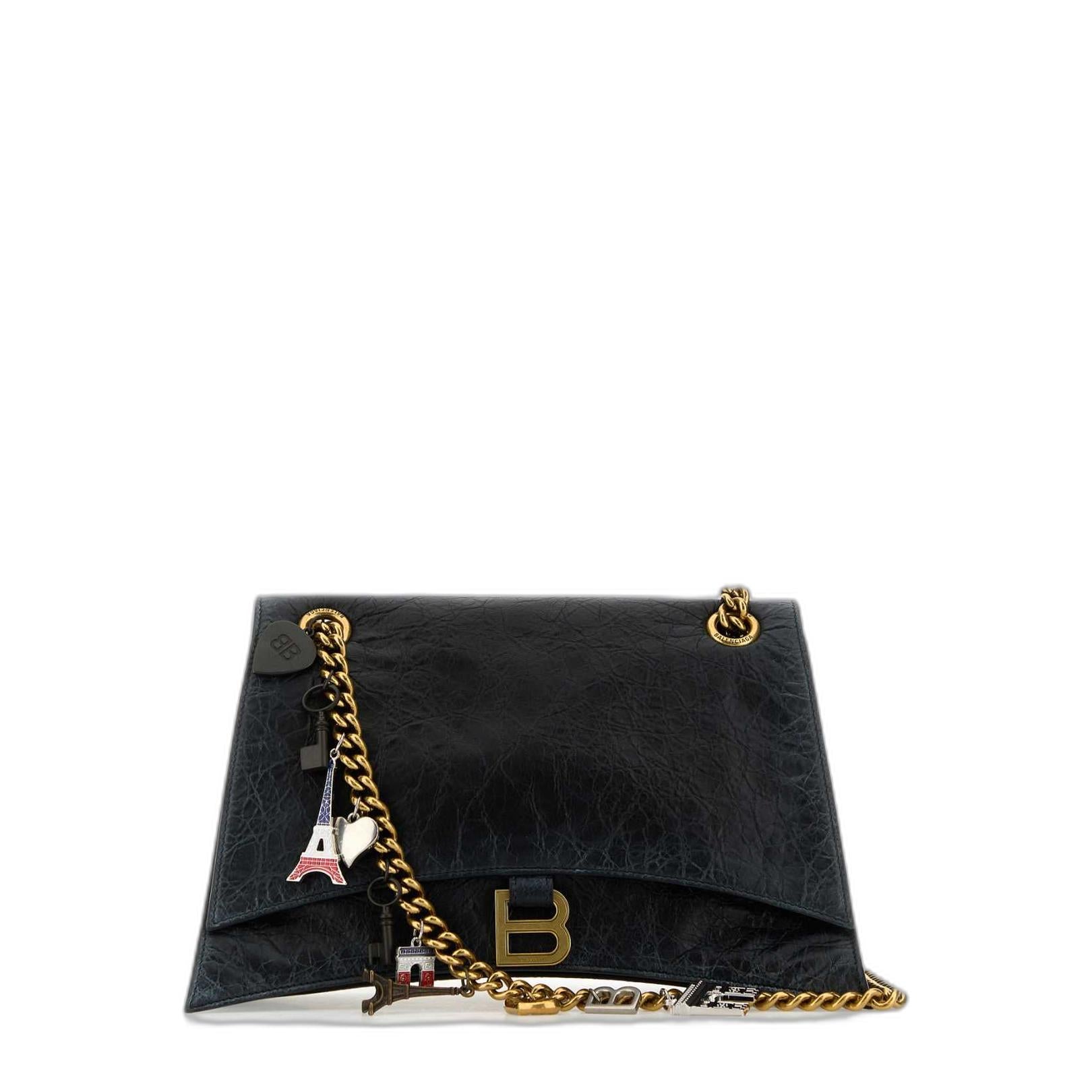 Crush Medium Chain Shoulder Bag